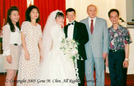 Carly, Li Xiao Ling, Shirley, Kevin, Harry, and Jun Fai.