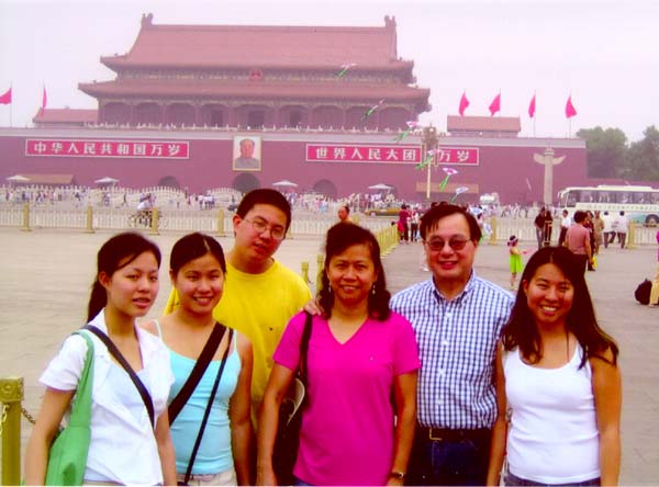 Stephanie, Cathy, David, Kit Yee, Kai Fay, and Diana Yee