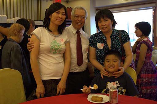 Mrs. Chein Ji Chen, Chun Yan Chen, and Eric Ta