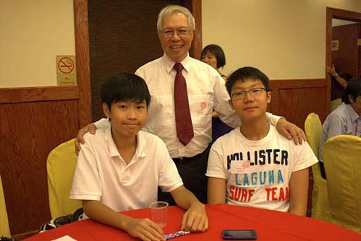 Gene, Matthew Liew, and Anthony