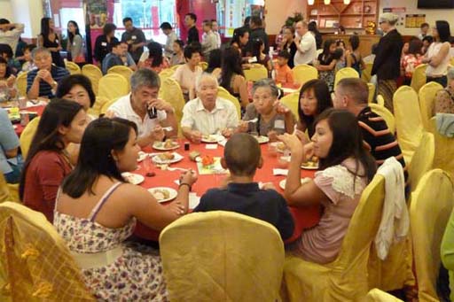 Bin, Lun Mee, Helen, Larry Muzzelo, Rachel, Benjamin, Christine, Diana, Pat, and Don