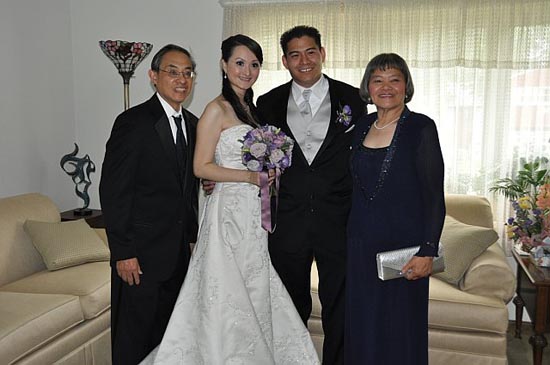 Paul Chin, Elizabeth Chow, Michael Chin and Rosalie Chin